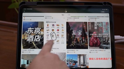 嫌疑人發布的酒店廣告。